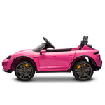 Kahuna Porsche Taycan Turbo S Kids Electric Ride On Car Remote Control 90W Four Wheel Suspens