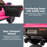 Kahuna Porsche Taycan Turbo S Kids Electric Ride On Car Remote Control 90W Four Wheel Suspens