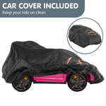 Kahuna Porsche Taycan Turbo S Kids Electric Ride On Car Remote Control 90W Four Wheel Suspens