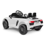 Audi Licensed Kids Electric Ride On Car Remote Control White/Yellow