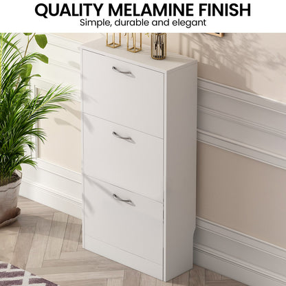  Stylish White Shoe Cabinet for Organized Storage