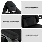 Antre Kids Study Gaming Chair Black Adjustable Computer Seat Ergonomic Back