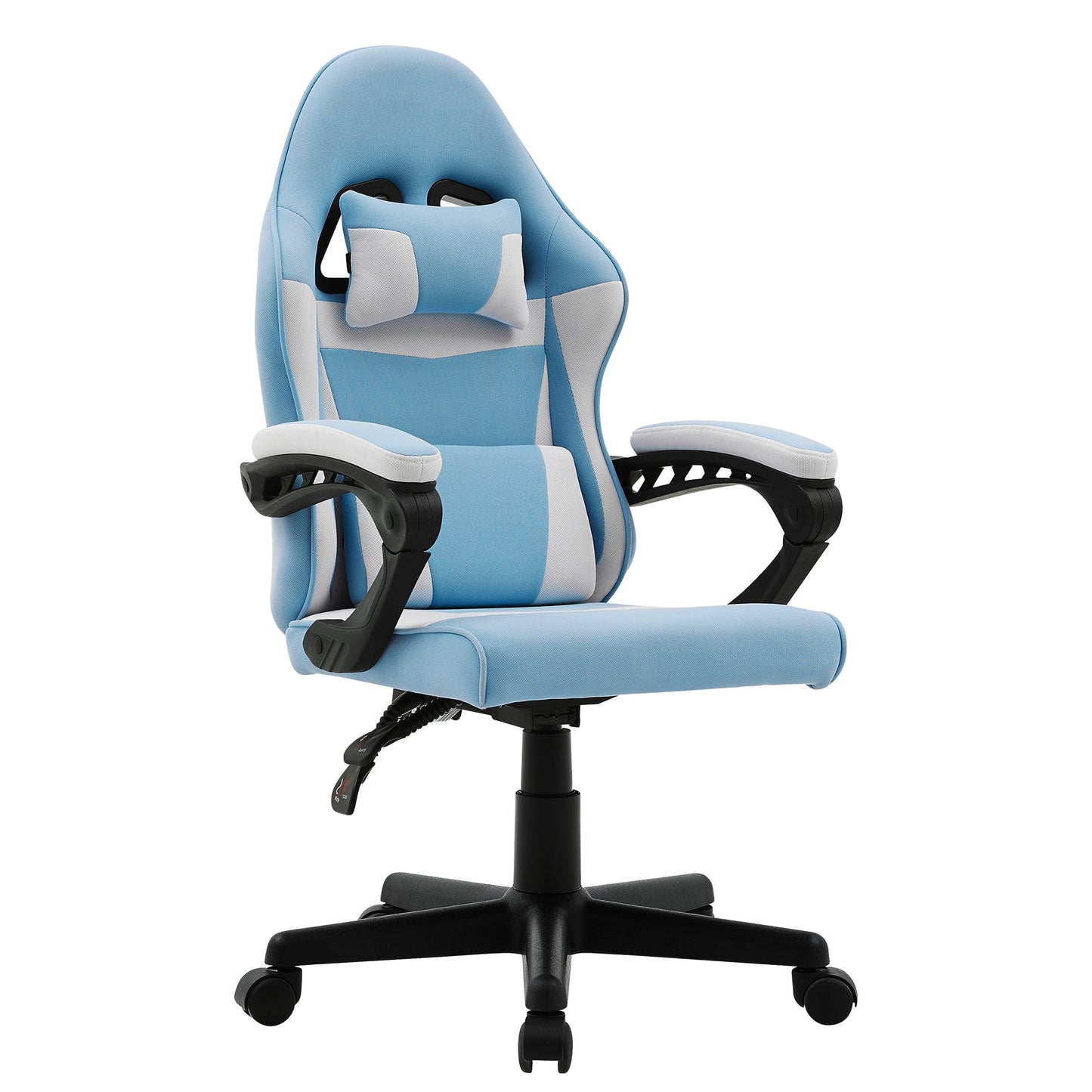 Antre Kids Study Gaming Chair Black & White Adjustable Office Desk Seat