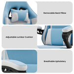 Antre Kids Study Gaming Chair Black & White Adjustable Office Desk Seat