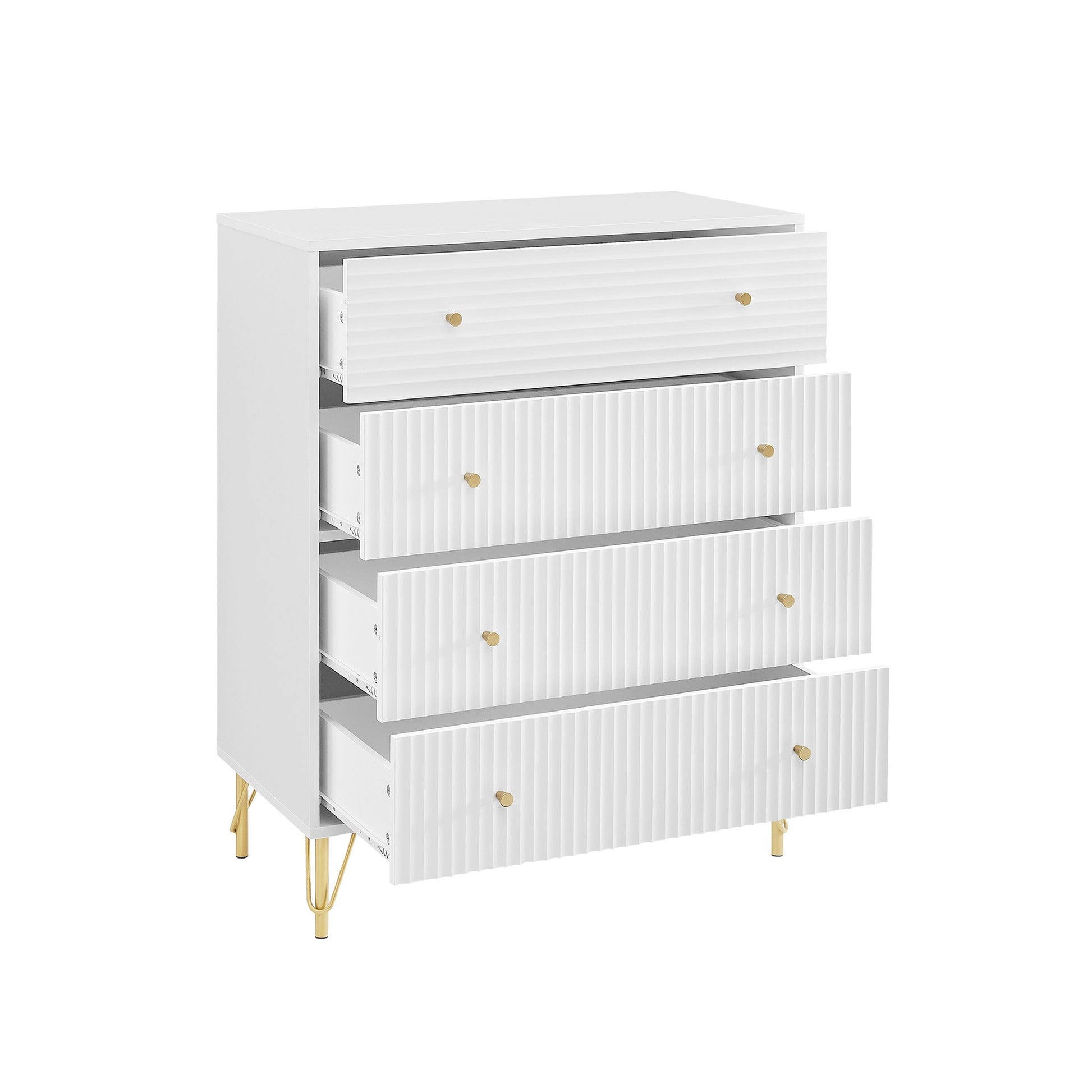 Rocco White Drawer Chest