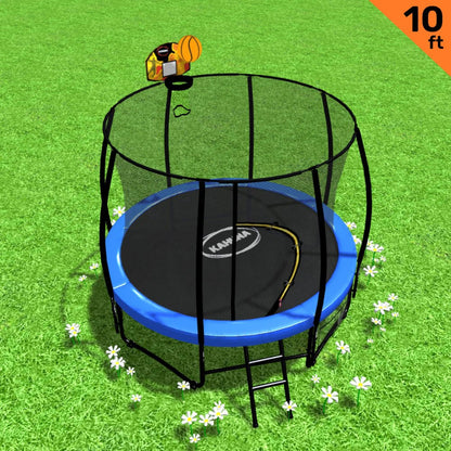 Trampoline 10ft With Basketball 1x10cm