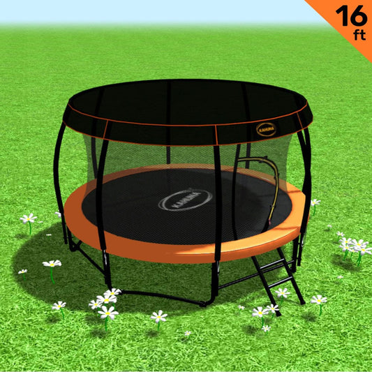 Trampoline With Roof 16ft 1x16cm