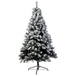 Snow-Tipped Snowflocked Artificial Christmas Tree 2.4m 1500 Tips