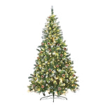 1.2m Pre Lit LED Christmas Tree with Pine Cones