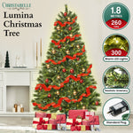 1.8m Lumina Pine Christmas Tree with 300 LED Lights