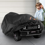 Black Kids Ride-On Cover Outdoor Weatherproof Dust Rain Protector