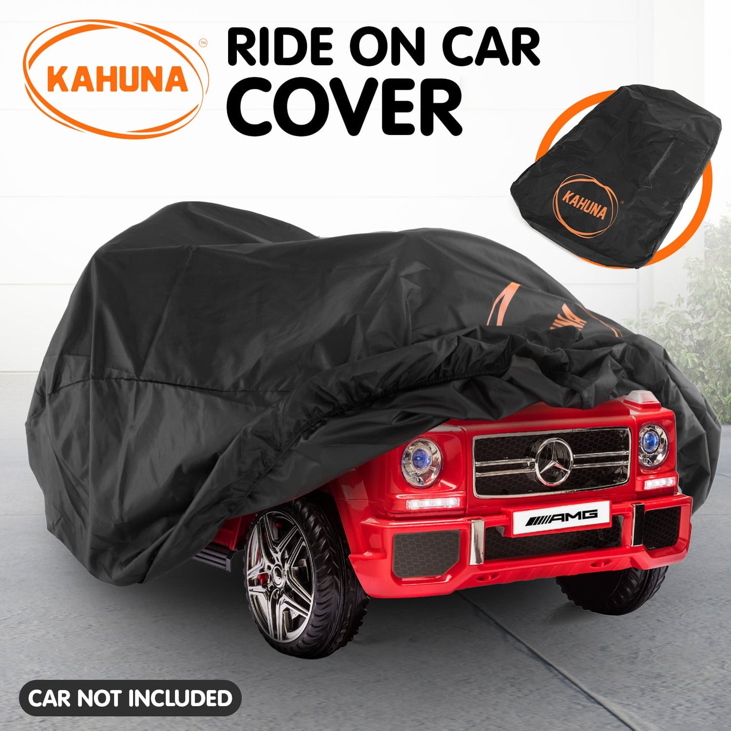 Black Kids Ride-On Cover Outdoor Weatherproof Dust Rain Protector