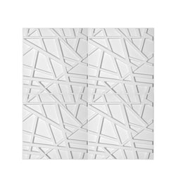 3D PVC Wall Panels Eco-friendly Paintable