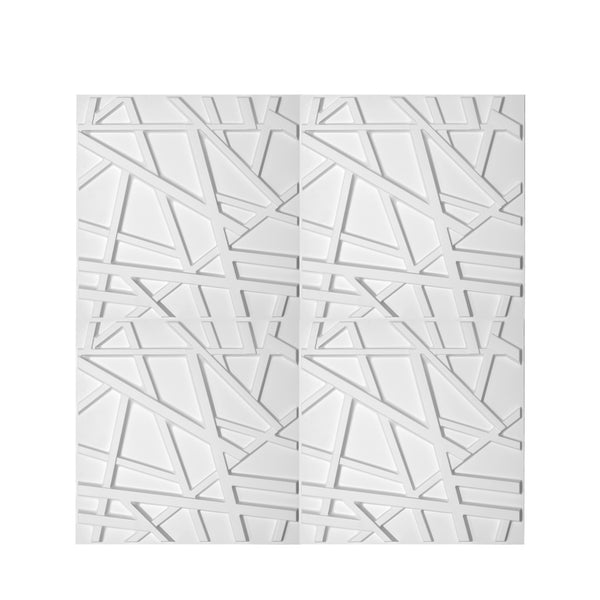  3D PVC Wall Panels Eco-friendly Paintable