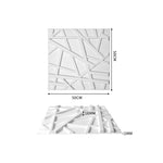 3D PVC Wall Panels Eco-friendly Paintable