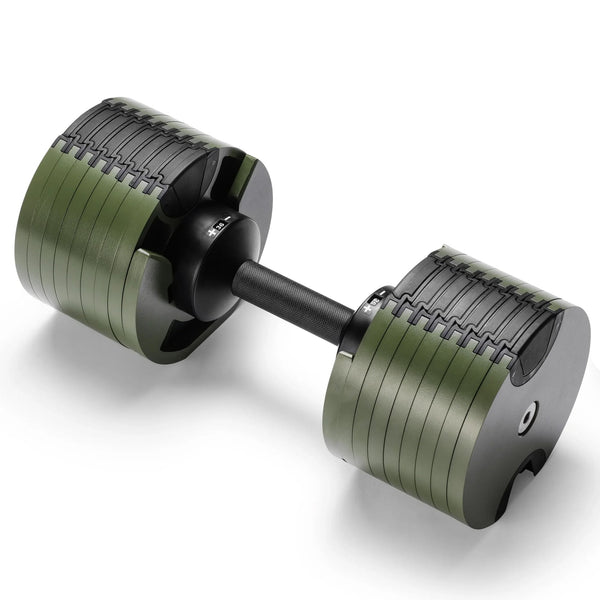  36KG Adjustable Dumbbell Set Green | HomeAndLiving