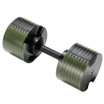 36KG Adjustable Dumbbell Set Green | HomeAndLiving - 4