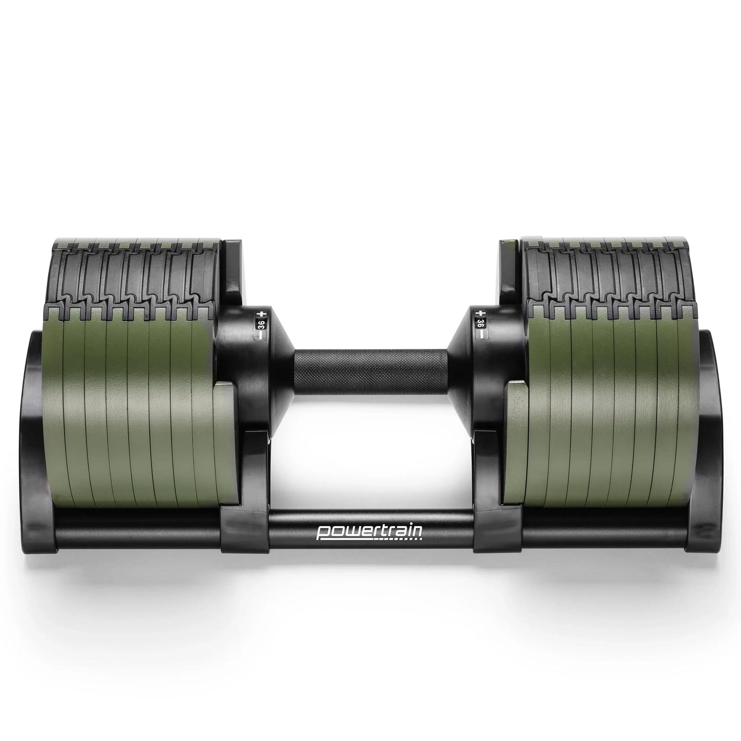 36KG Adjustable Dumbbell Set Green | HomeAndLiving - 6