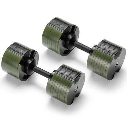 Adjustable Dumbbells 72kg Compact 48.5x18x18cm
