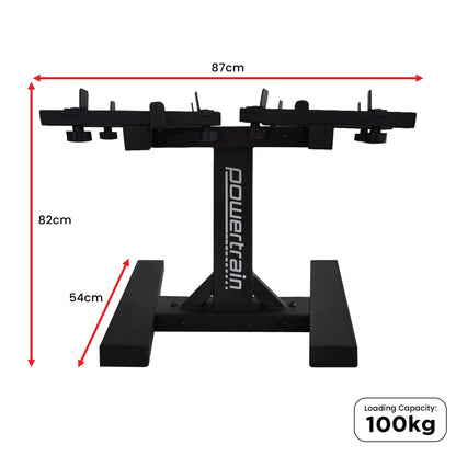 40kg GEN2 Adjustable Dumbbell Set with Pro Stand