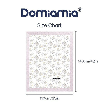 Domimia Thick Padded Minky Cotton Kids Blanket - 2.5 tog - Schooltime