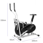 2-in-1 Elliptical Cross Trainer and Exercise Bike