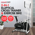 2-in-1 Elliptical Cross Trainer and Exercise Bike