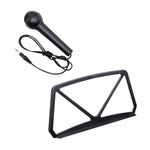 61-Key Electronic Piano Keyboard 75cm Stand Included Black