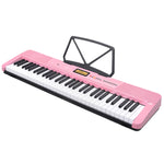 61-Key Electronic Keyboard with LCD Display and Touch Response