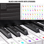 61-Keys Electronic Keyboard Piano with Stand Black/Pink/Silver