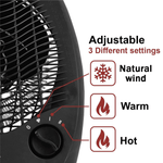 Electric Fan Heater 2000W Portable Home Thermostat Room Floor Table Desk Cooler