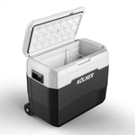 50L Portable Fridge Cooler Freezer Refrigerator w/ Trolley