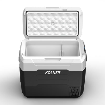 50L Portable Fridge Cooler Freezer Refrigerator w/ Trolley