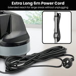 5-in-1 Electric Floor Polisher Timber Hard Waxer Buffer Cleaner 6M Cable