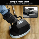5-in-1 Electric Floor Polisher Timber Hard Waxer Buffer Cleaner 6M Cable