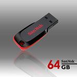 Cruzer Blade Cz50 64Gb Usb Flash Drive Black / Red