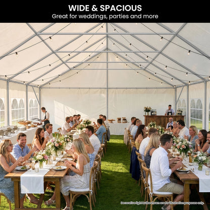 Large Outdoor Marquee Gazebo 7x12cm