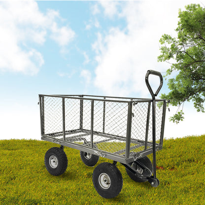 Garden Trolley Cart 300kg Capacity 110x102x51cm