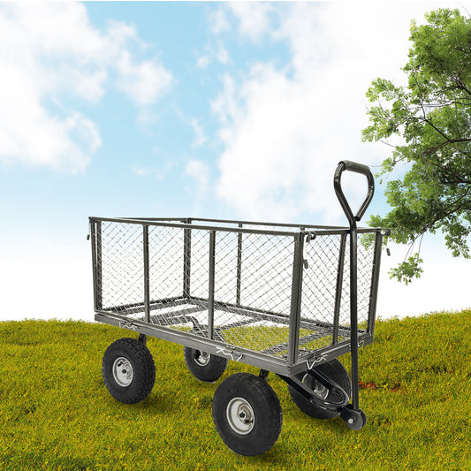 Garden Trolley Cart 300kg Capacity 110x102x51cm