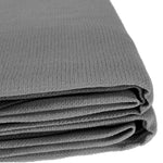 280GSM Outdoor Sun Shade Sail Canopy Grey Triangle 3.6m x 3.6m x 3.6m