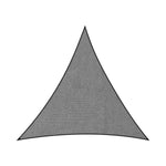 Outdoor Sun Shade Sail Canopy 280GSM Grey 5x5x5m Patio Cover
