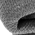 Outdoor Sun Shade Sail Canopy 280GSM Grey 5x5x5m Patio Cover