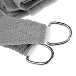 Outdoor Sun Shade Sail Canopy 280GSM Grey 5x5x5m Patio Cover