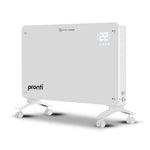 Glass Panel Convection Heater Remote LED | HomeAndLiving