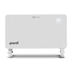 Glass Panel Convection Heater Remote LED | HomeAndLiving