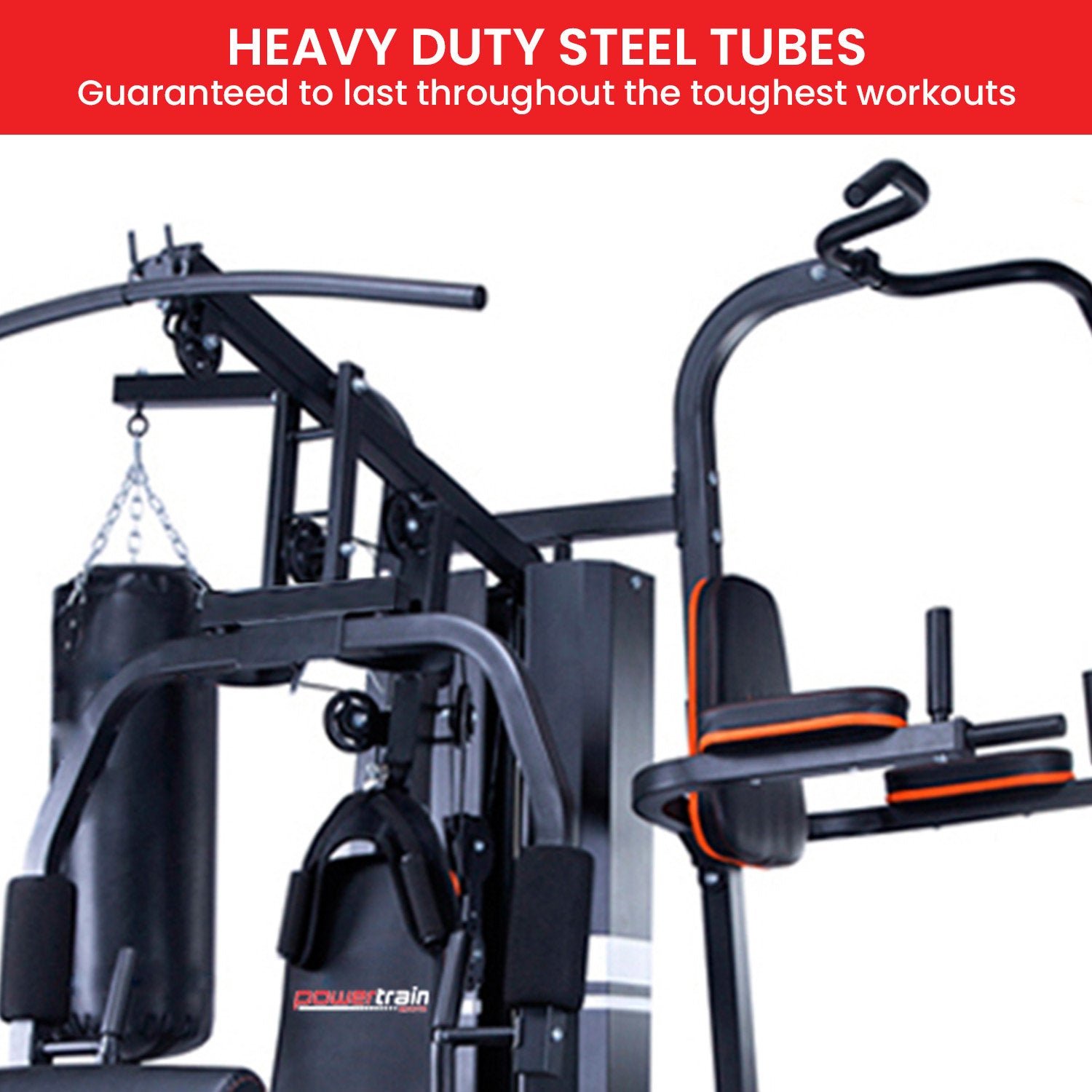 Multi Station Home Gym 150lbs Weights Punching Bag