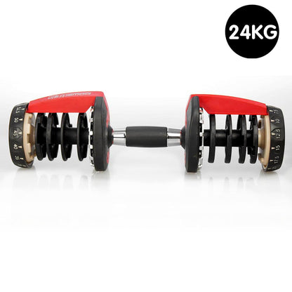 Adjustable Dumbbell Handle 24kg 1x24cm