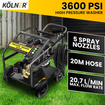 LT-15C 15HP 3600PSI Petrol Engine High Pressure Washer 20.7LPM