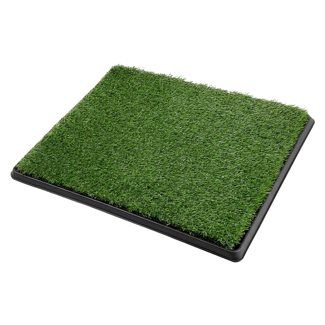 Dog Potty Tray Washable Grass Mat Training | HomeAndLiving