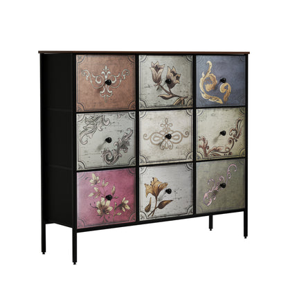 Minimalist 9 Chest of Drawers Storage Cabinet  Premium Quality Build